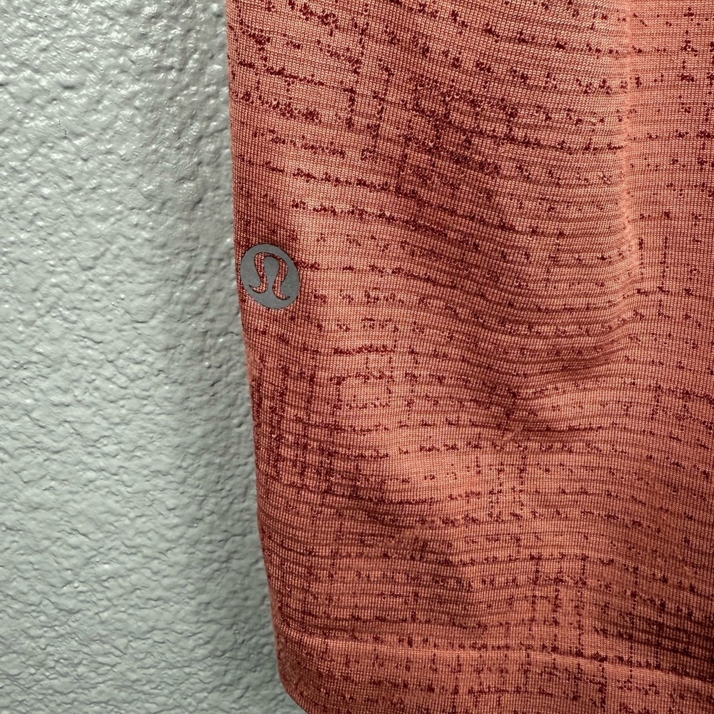 Lululemon Metal Vent Tech Short Sleeve 2.0 Men’s Grid Mulled Wine Activewear Top - Picture 8 of 8